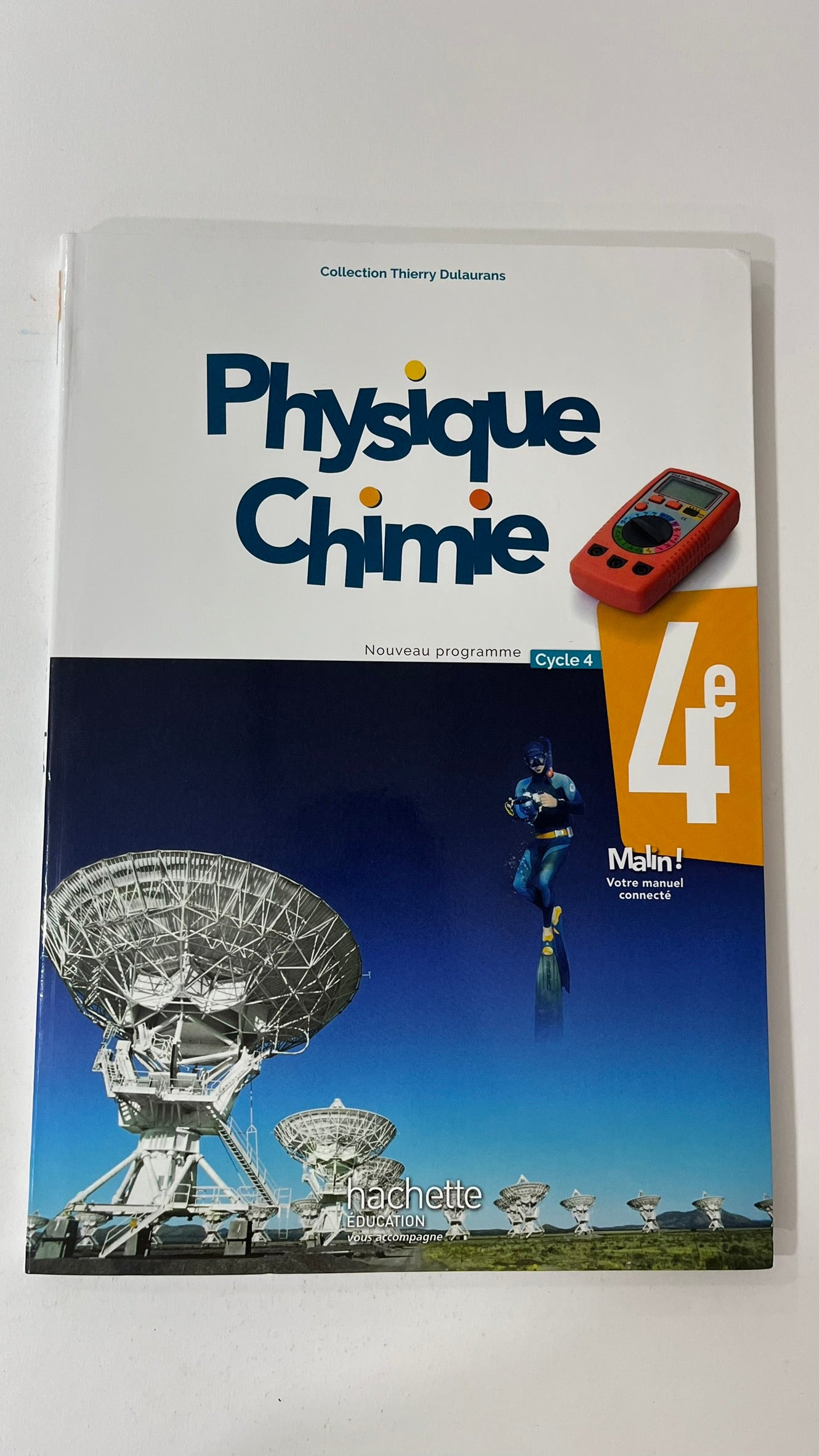 PHYSIQUE-CHIMIE CYCLE 4 / 4E - LIVRE ELEVE - ED. 2017