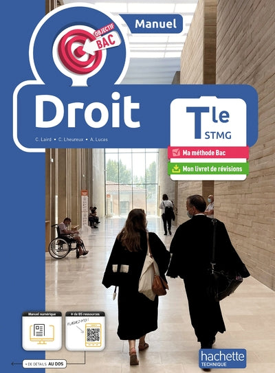 OBJECTIF BAC DROIT TERMINALE STMG (MANUEL) - ED. 2024