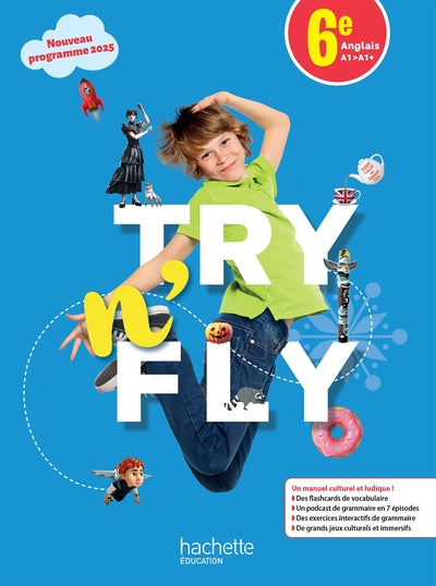 TRY N' FLY 6E - LIVRE ELEVE - ED. 2025