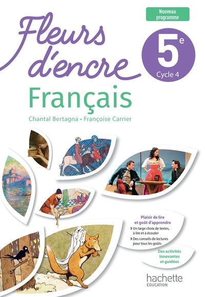 FLEURS D'ENCRE 5E - LIVRE ELEVE - ED. 2026