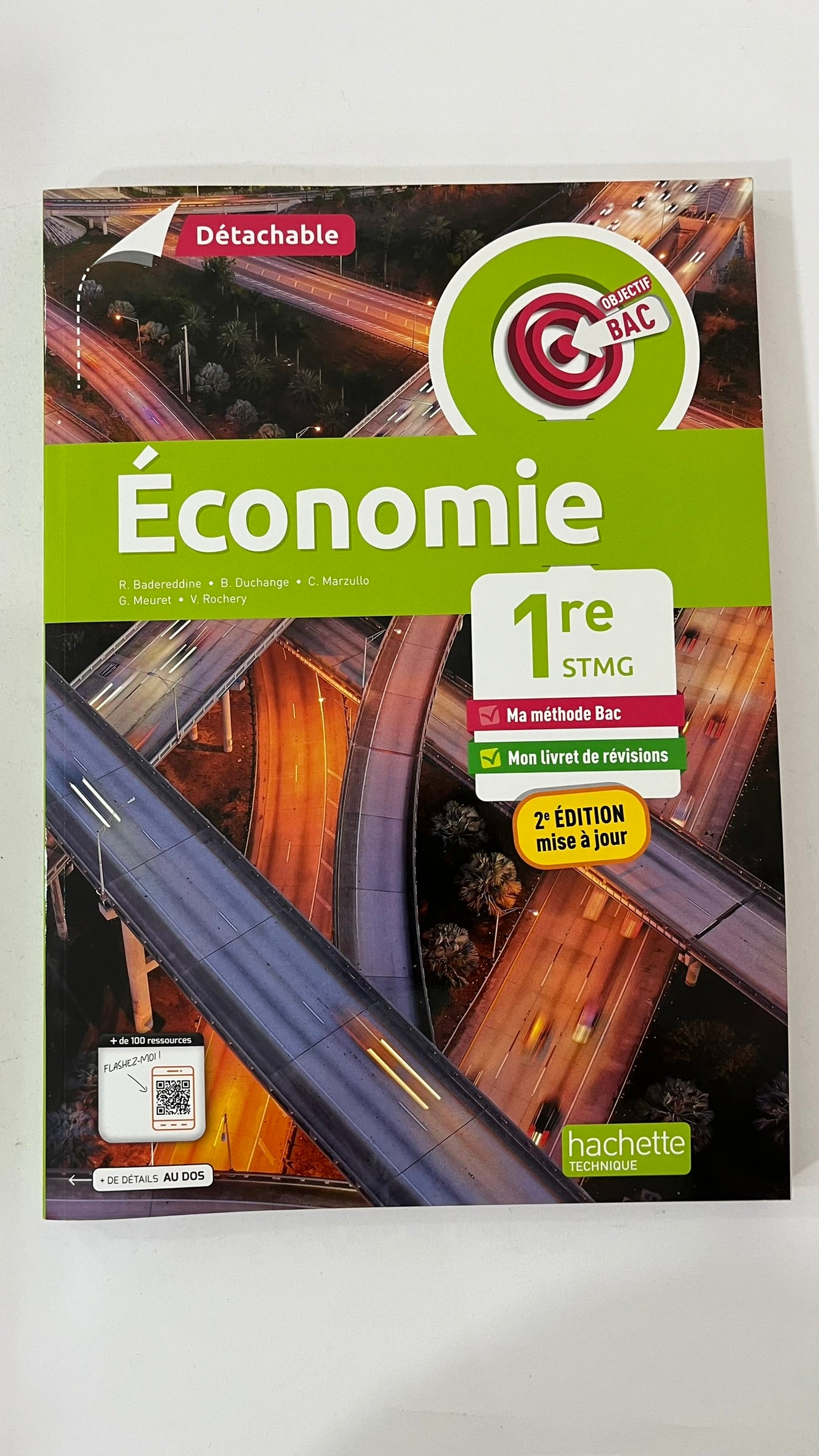 OBJECTIF BAC ECONOMIE 1RE STMG (DETACHABLE) - ED. 2025