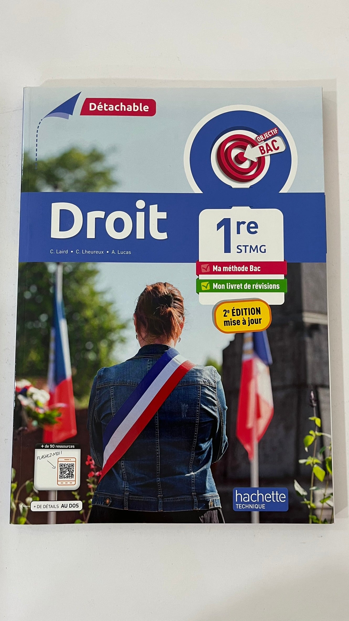 OBJECTIF BAC DROIT 1RE STMG (DETACHABLE) - ED. 2025