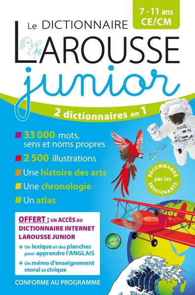 LE DICTIONNAIRE LAROUSSE JUNIOR ET SON DICTIONNAIRE EN LIGNE - 7/11 A