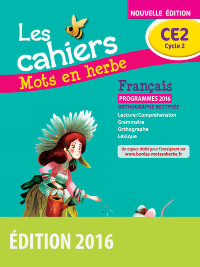 MOTS EN HERBE FRANCAIS CE2 2016 CAHIER ELEVE