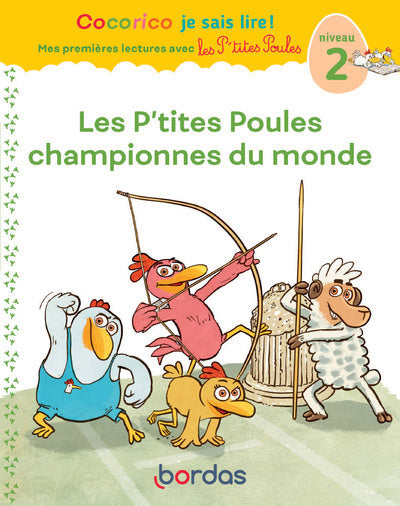 COCORICO JE SAIS LIRE ! 1RES LECTURES - LES P'TITES POULES CHAMPIONNE