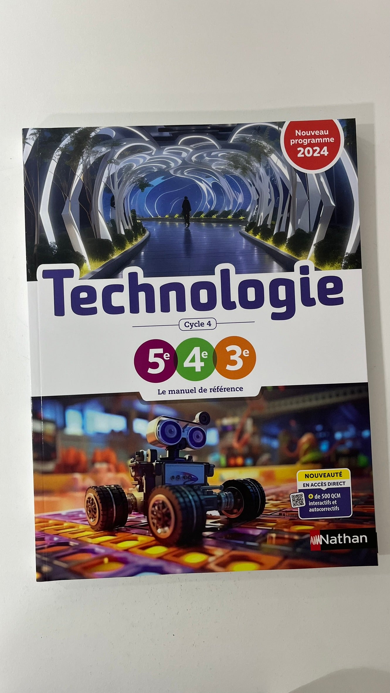 TECHNOLOGIE CYCLE 4 2024 MANUEL ELEVE