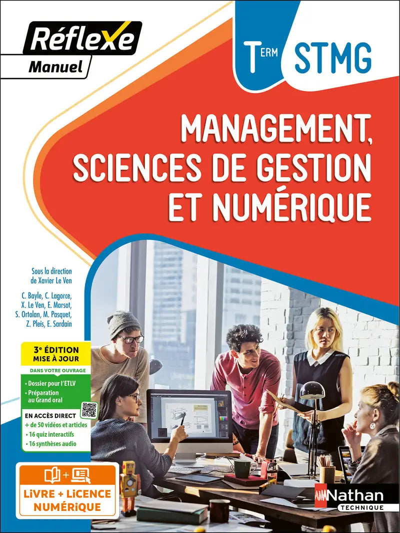MANUEL REFLEXE - MANAGEMENT, SCIENCES DE GESTION ET NUMERIQUE TLE STM