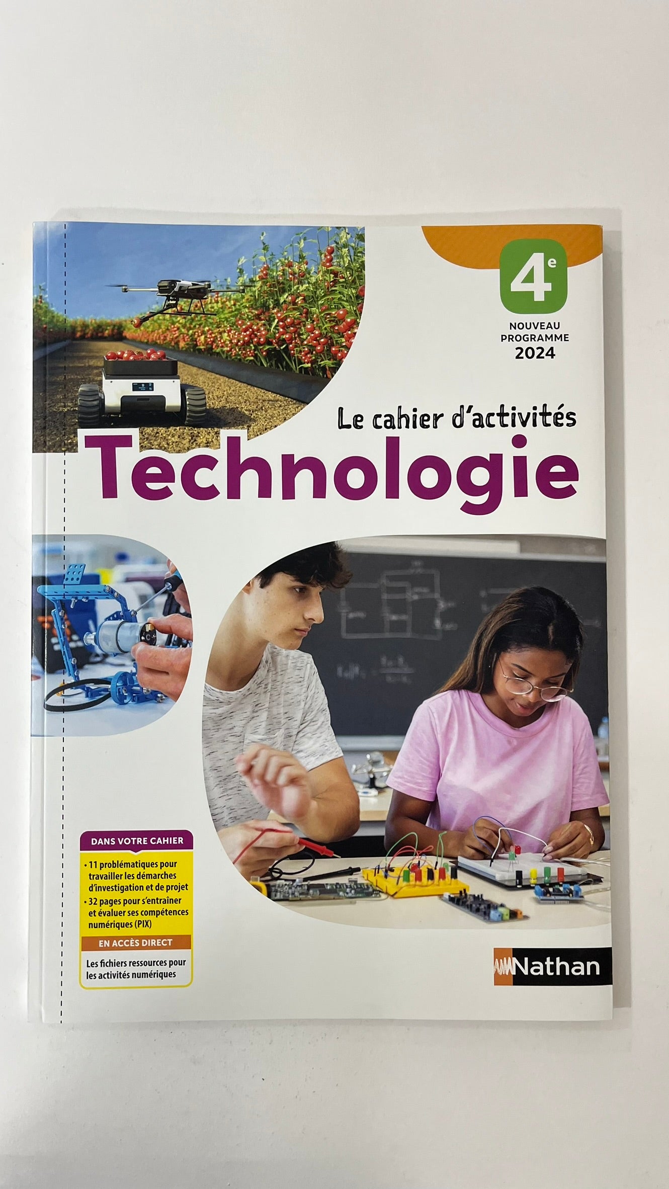 TECHNOLOGIE - CAHIER D'ACTIVITES 4EME - ED. 2025