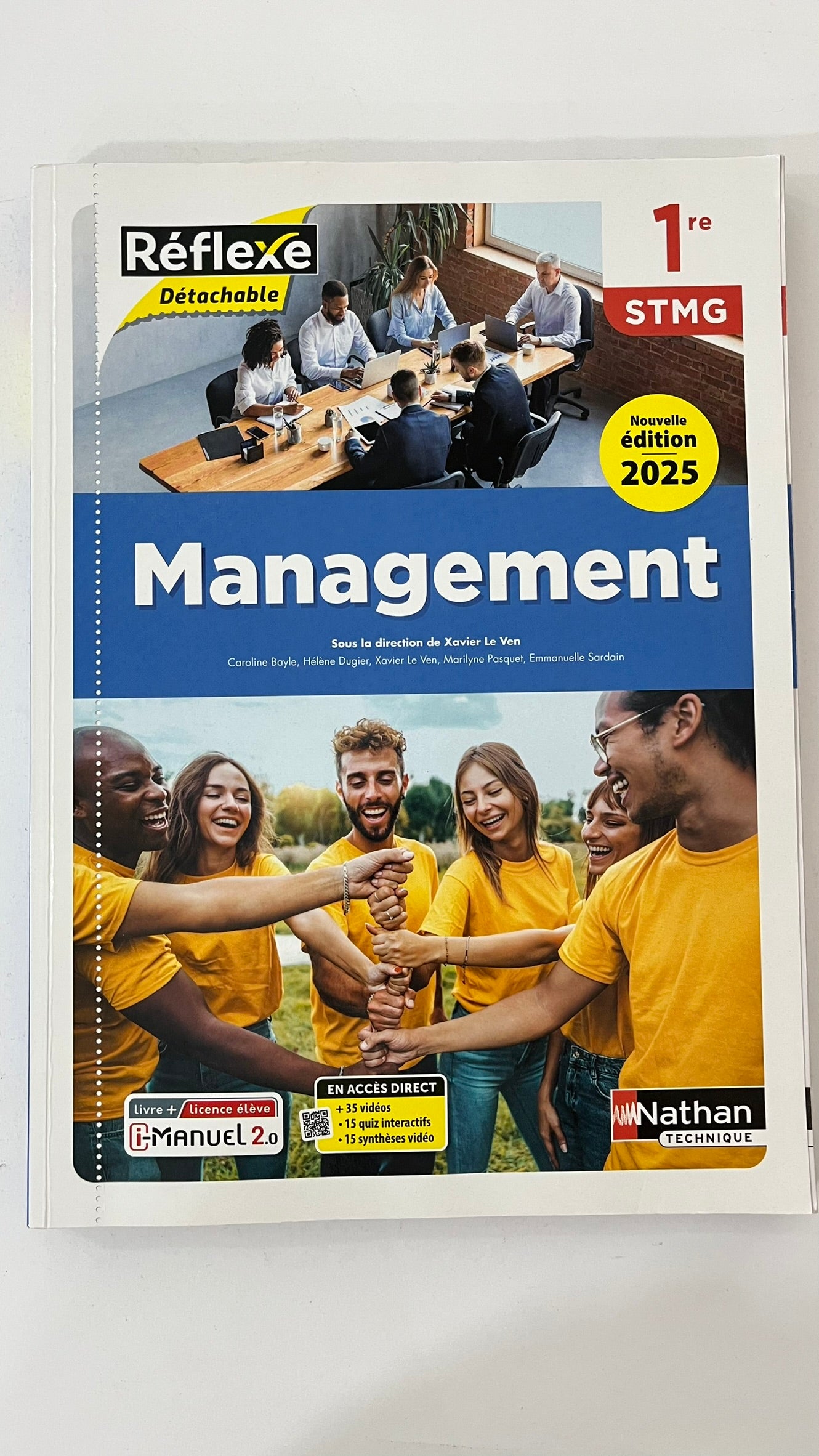MANAGEMENT - 1RE STMG - COLL. REFLEXE - ED. 2025 - LIVRE + LICENCE