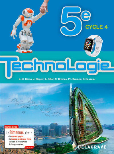TECHNOLOGIE 5E ELEVE BIMANUEL 2017