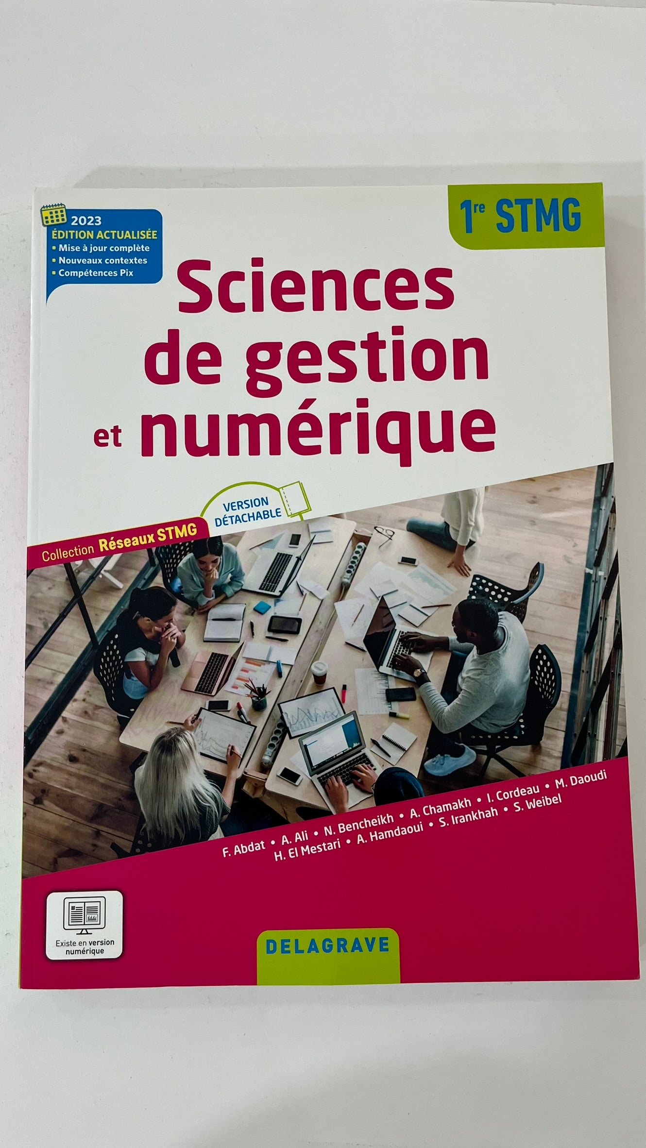 RESEAUX STMG - SCIENCES DE GESTION ET NUMERIQUE 1RE STMG (2023) - POC