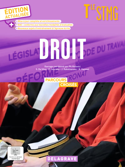PARCOURS CROISES DROIT TLE STMG (2024) - MANUEL ELEVE