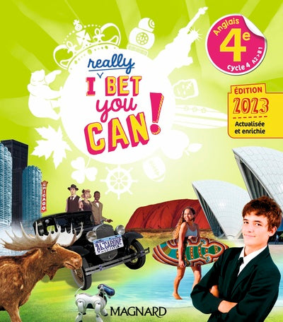 I REALLY BET YOU CAN! ANGLAIS 4E (2023) - MANUEL ELEVE