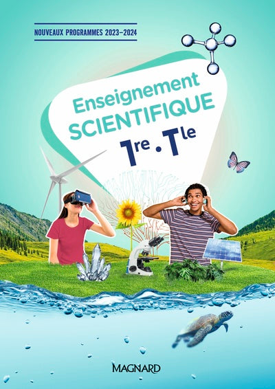 ENSEIGNEMENT SCIENTIFIQUE 1RE + TLE (2024) - MANUEL-CAHIER