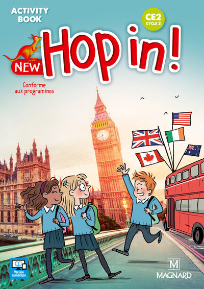 NEW HOP IN! ANGLAIS CE2 (2018) - ACTIVITY BOOK
