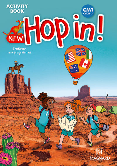 NEW HOP IN! ANGLAIS CM1 (2019) - ACTIVITY BOOK