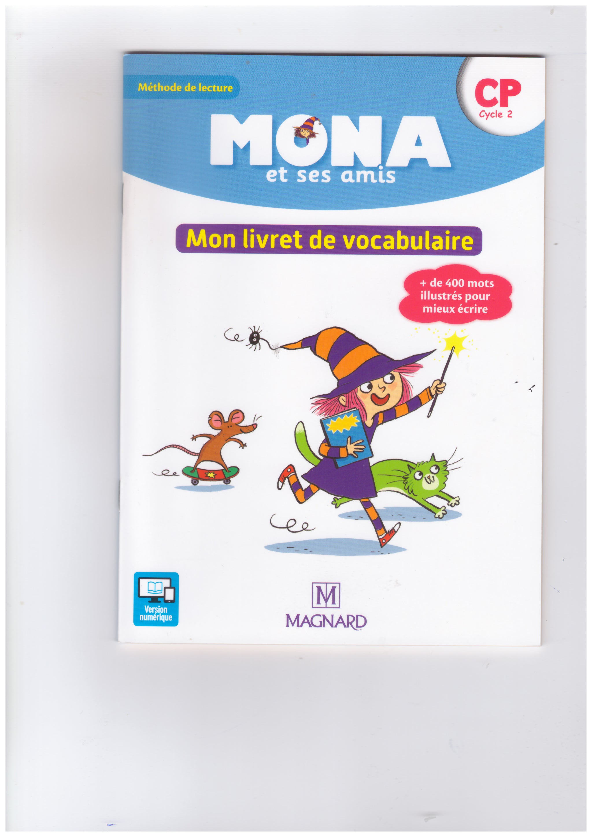 MONA ET SES AMIS CP (2018) - MON LIVRET DE VOCABULAIRE