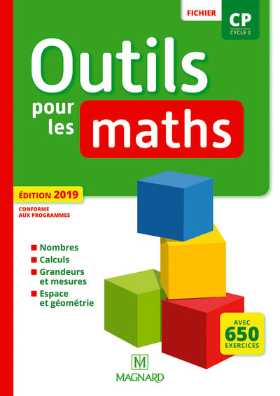 OUTILS POUR LES MATHS CP (2019) - FICHIER DE L'ELEVE