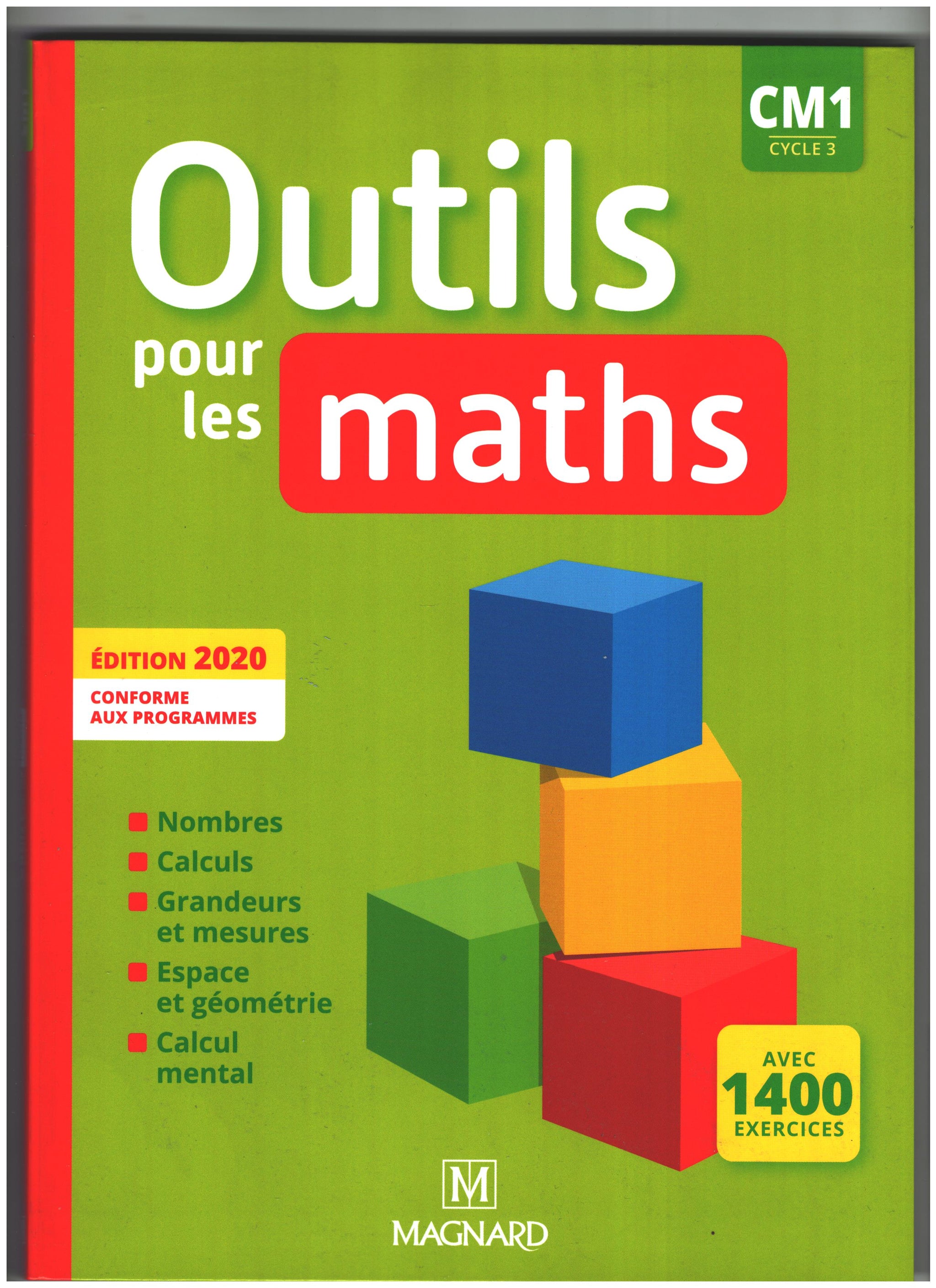 OUTILS POUR LES MATHS CM1 (2020) - MANUEL ELEVE