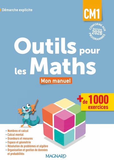 OUTILS POUR LES MATHS CM1 (2026) - MANUEL ELEVE