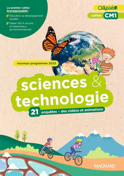 CAHIER ODYSSEO SCIENCES ET TECHNOLOGIE CM1 (2024)