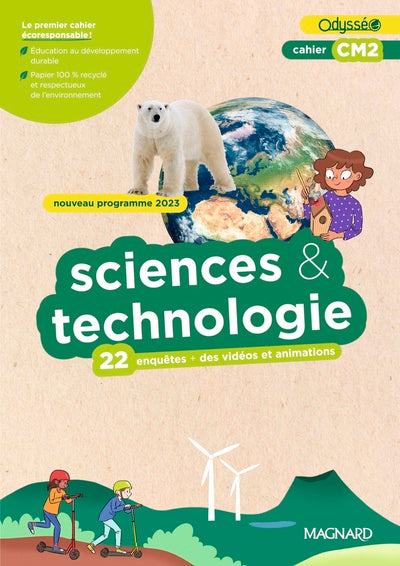 CAHIER ODYSSEO SCIENCES ET TECHNOLOGIE CM2 (2024)