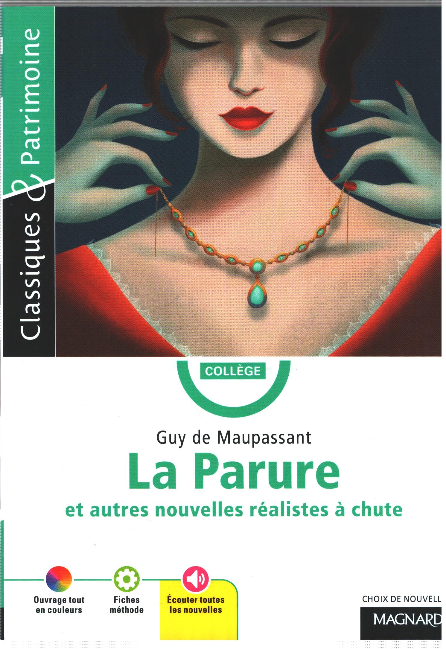 LA PARURE ET AUTRES NOUVELLES REALISTES A CHUTE - CLASSIQUES ET PATRI
