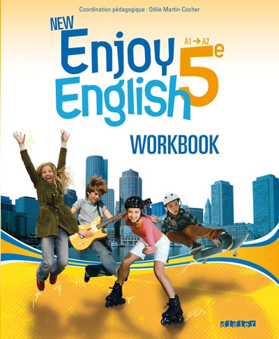 NEW ENJOY ENGLISH - ANGLAIS 5E - WORKBOOK - VERSION PAPIER