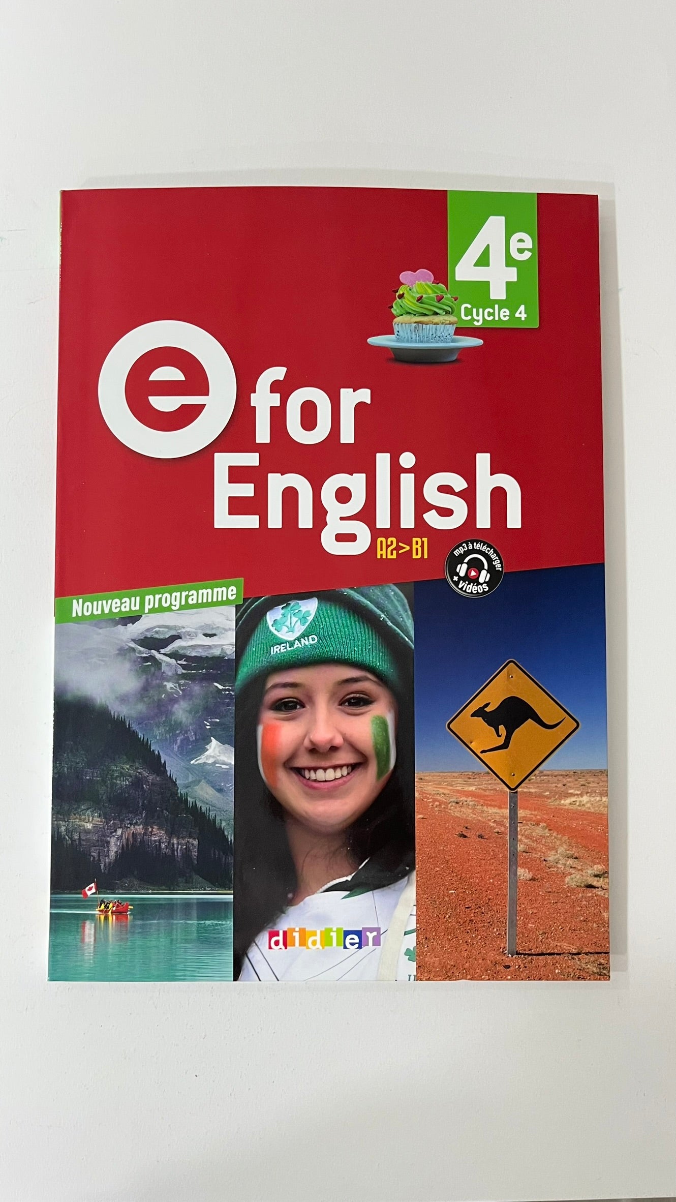 E FOR ENGLISH 4E (ED. 2017)  - LIVRE