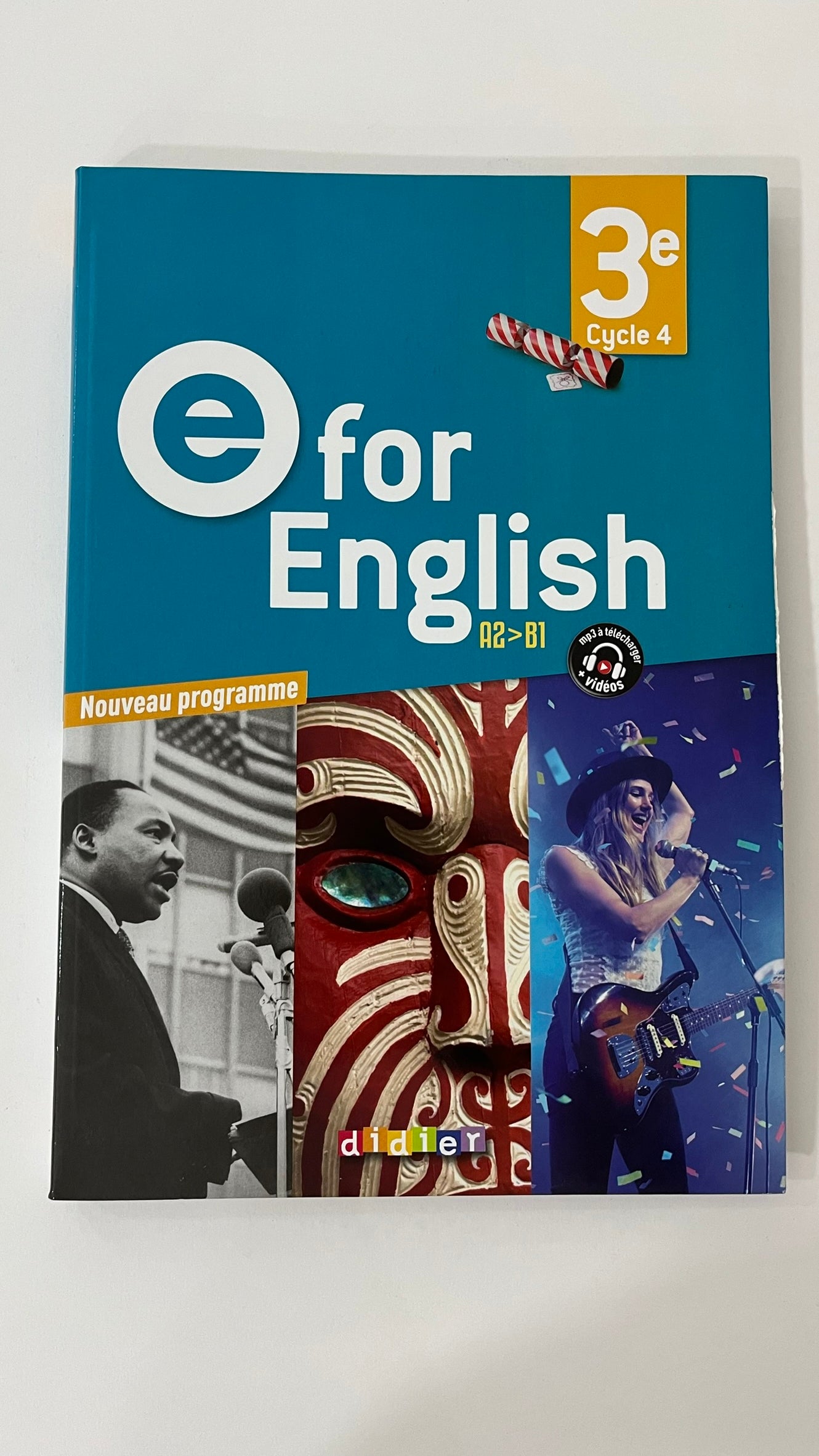 E FOR ENGLISH 3E (ED. 2017) - LIVRE