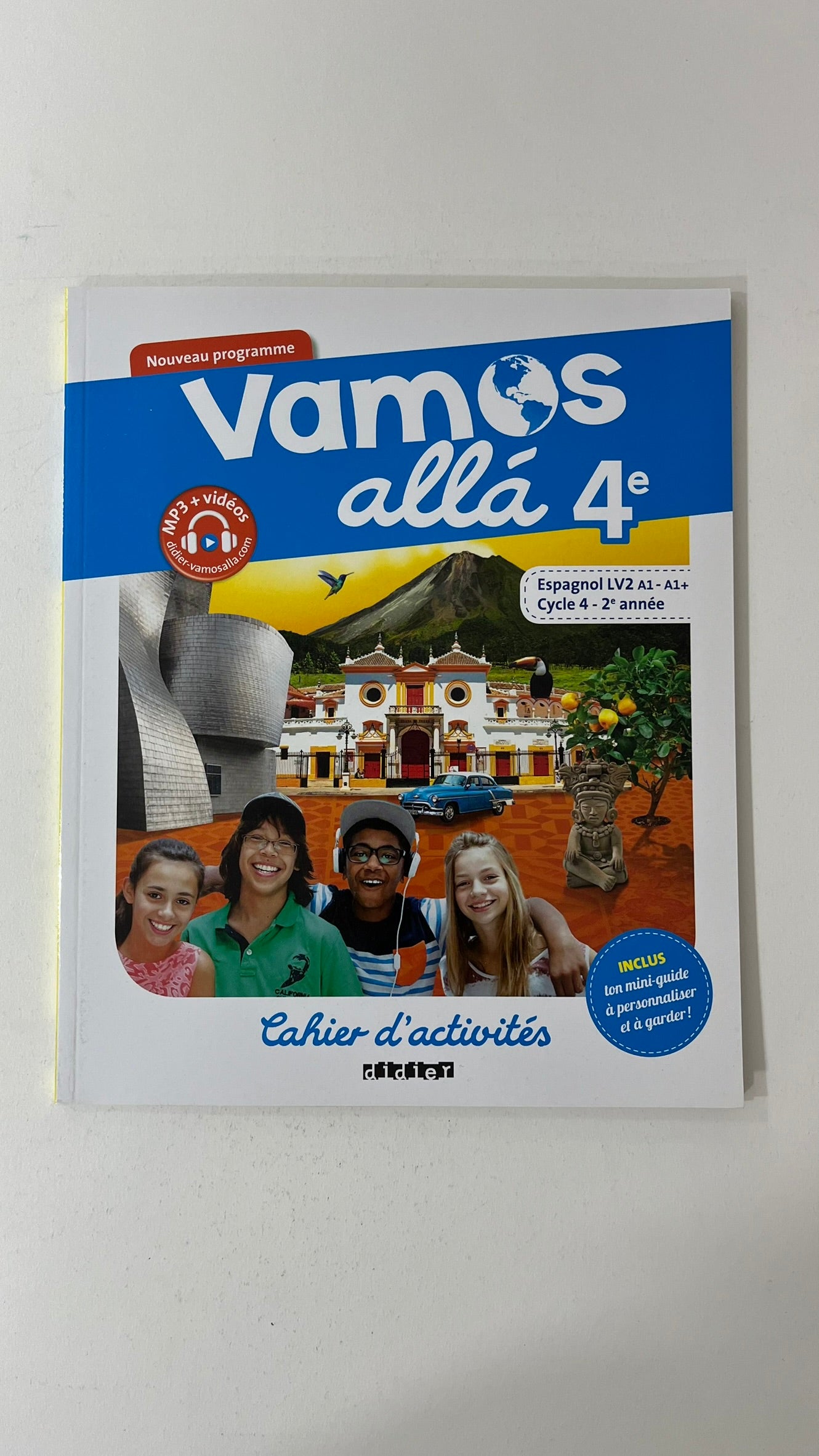 VAMOS ALLA 4E LV2 - CAHIER
