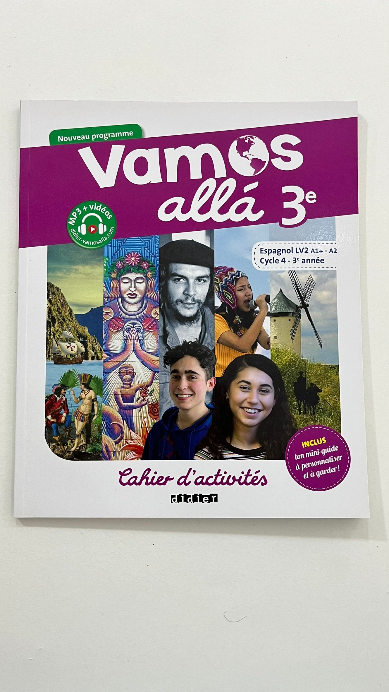 VAMOS ALLA 3E LV2 - CAHIER