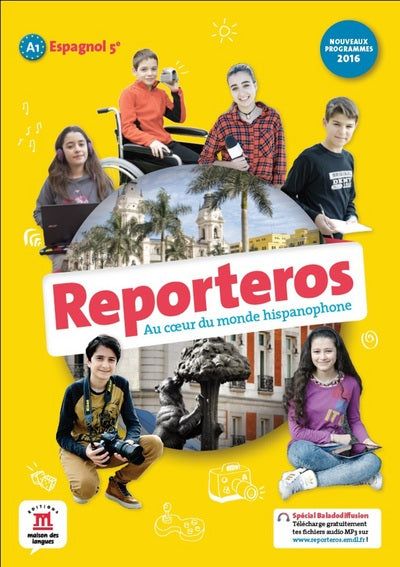 REPORTEROS 5E - LIVRE DE L'ELEVE