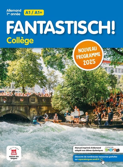 FANTASTISCH 1ERE ANNEE PROGRAMME 2025 - LIVRE ELEVE