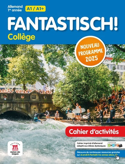 FANTASTISCH 1ERE ANNEE PROGRAMME 2025 - CAHIER D'ACTIVITES