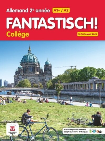 FANTASTISCH 2EME ANNEE - ALLEMAND (2026) - LIVRE ELEVE