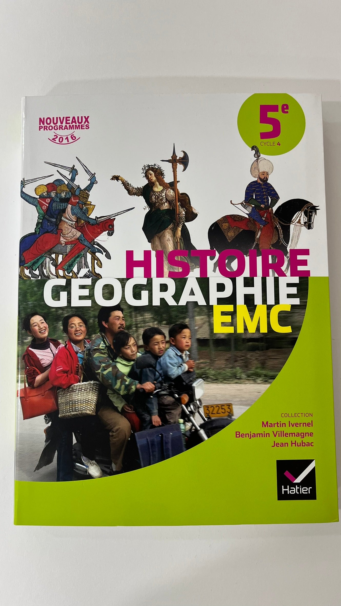 HISTOIRE-GEOGRAPHIE EMC 5E ED. 2016 - MANUEL DE L'ELEVE