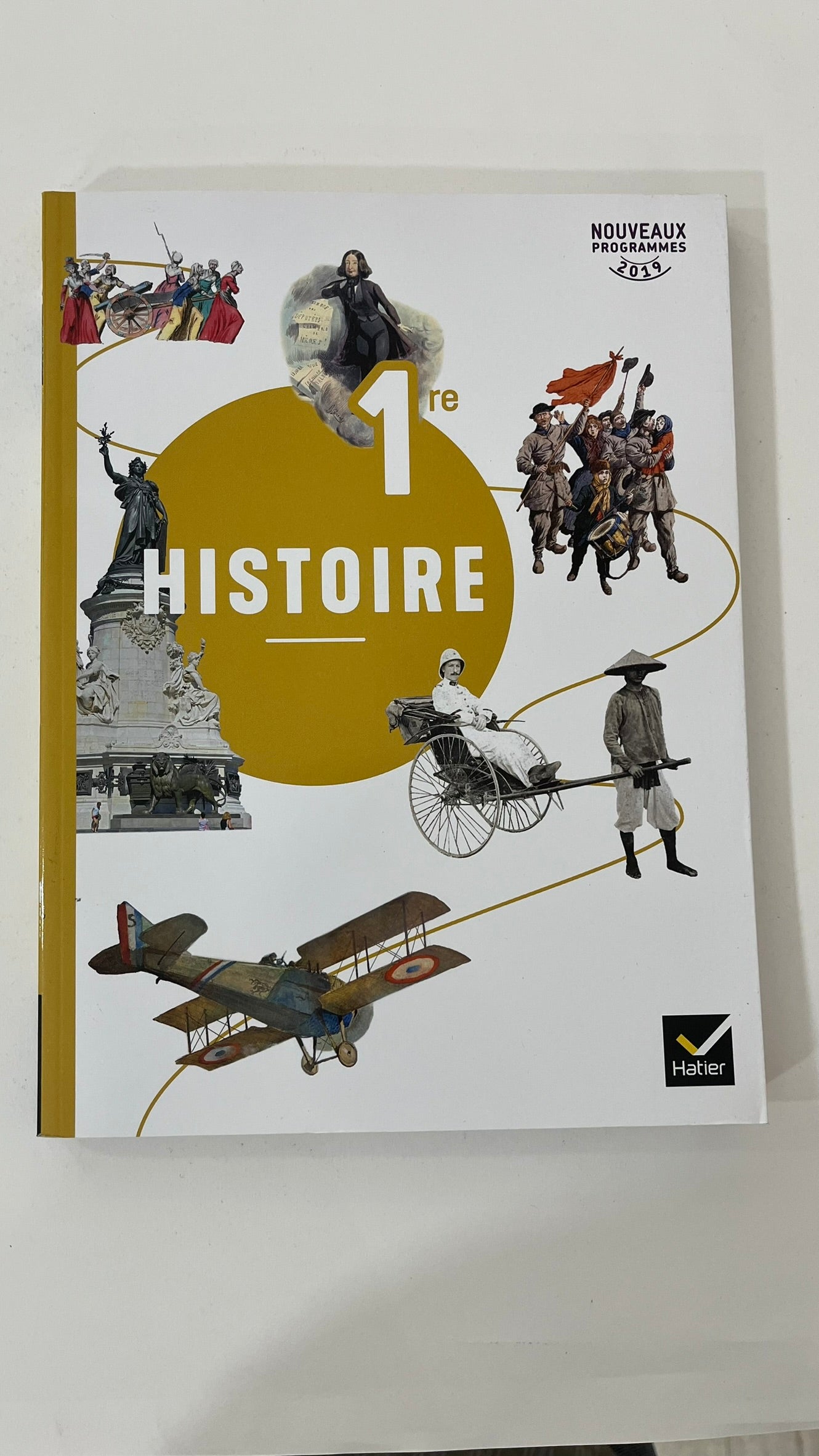 HISTOIRE 1RE - ED. 2019 - LIVRE DE L'ELEVE