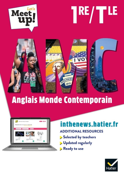 LET'S MEET UP ! AMC ANGLAIS 1RE TLE - ED. 2021 - LIVRE ELEVE