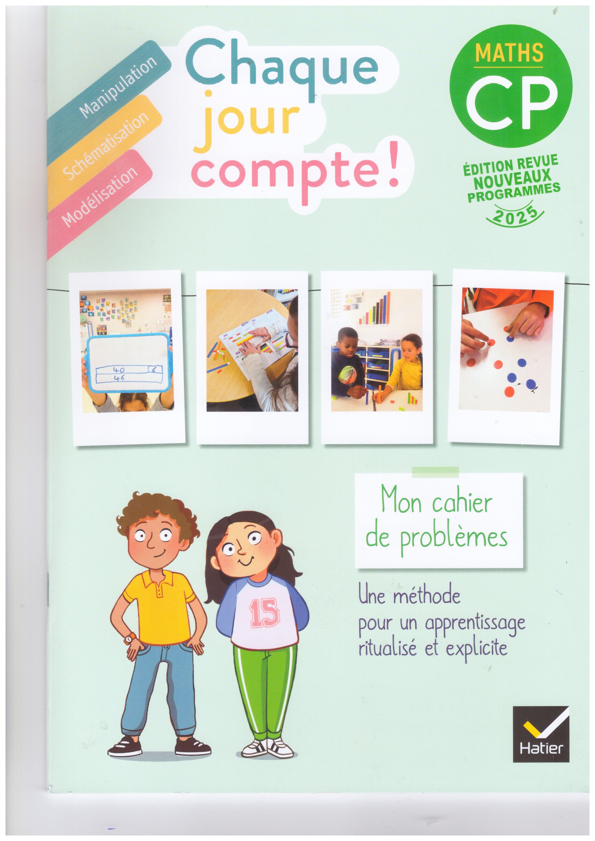 CHAQUE JOUR COMPTE - MATHS CP - ED. 2025 - CAHIER DE PROBLEMES