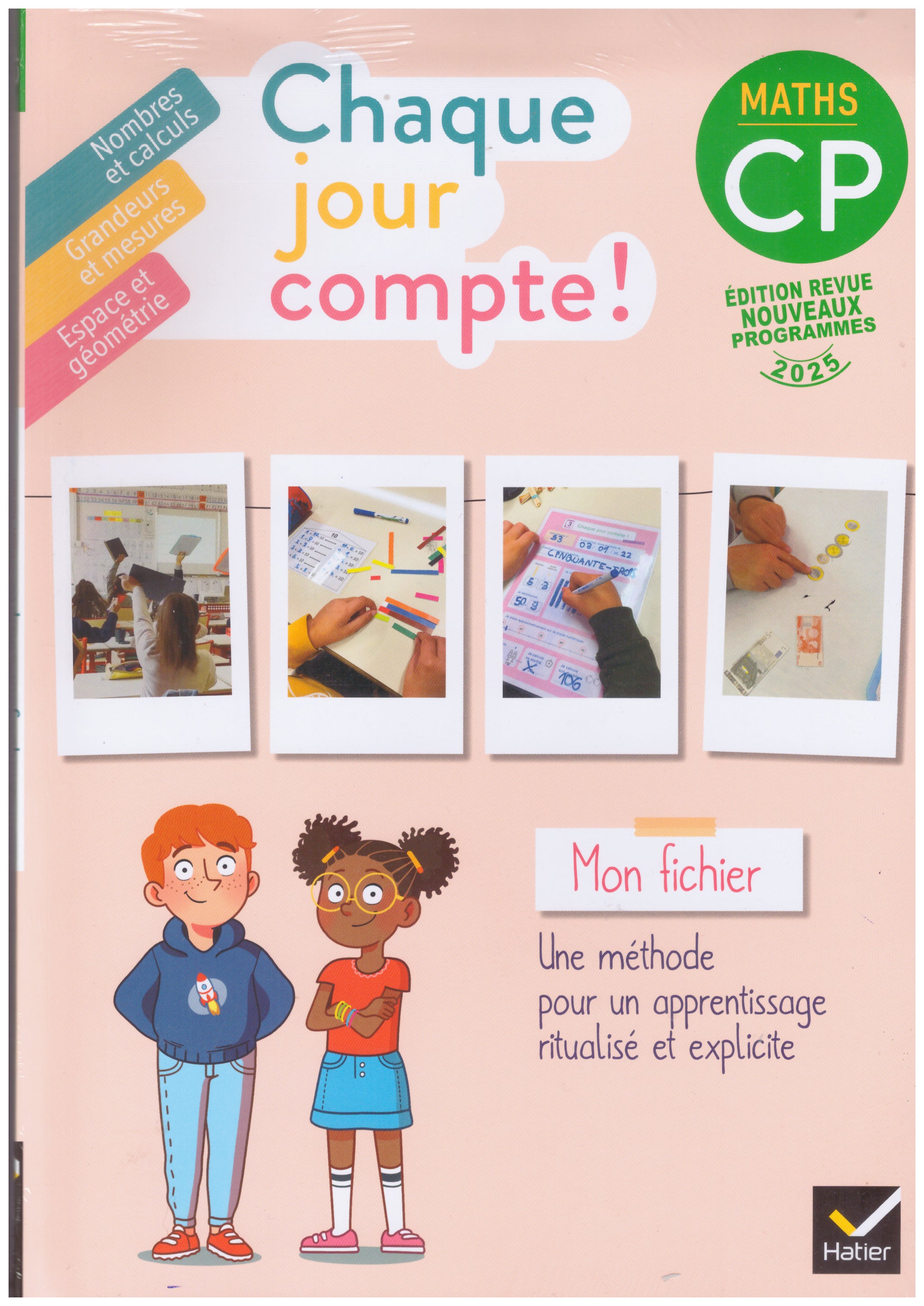 CHAQUE JOUR COMPTE - MATHS CP - ED. 2025 - FICHIER ELEVE