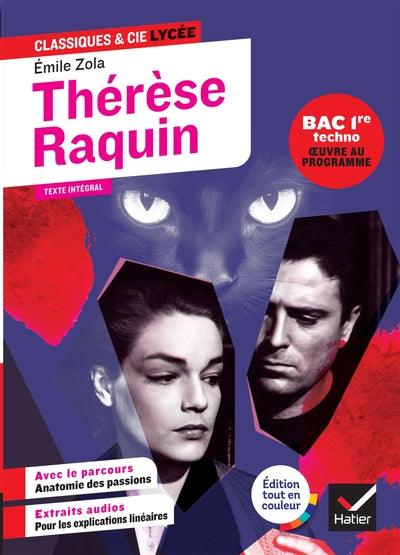 THERESE RAQUIN (OEUVRE AU PROGRAMME BAC 2027, 1RE TECHNO) - SUIVI D'U