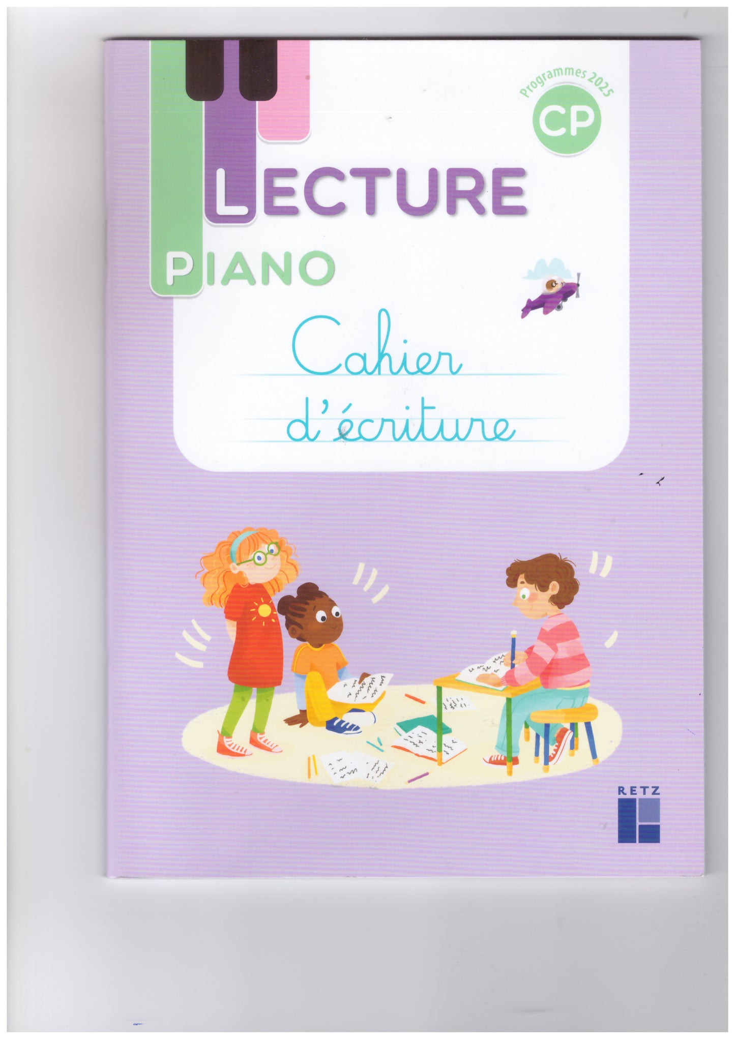 CAHIER D'ECRITURE CP - PROGRAMMES 2025