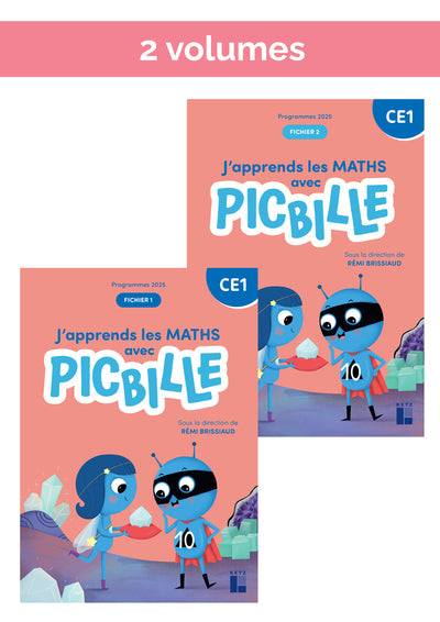 J'APPRENDS LES MATHS CE1 AVEC PICBILLE FICHIER