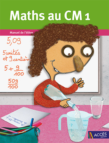 MATHS AU CM1 MANUEL DE L'ELEVE