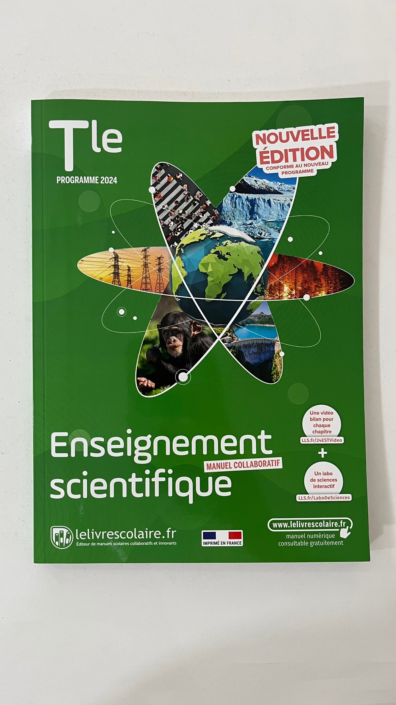 ENSEIGNEMENT SCIENTIFIQUE TERMINALE - EDITION 2024