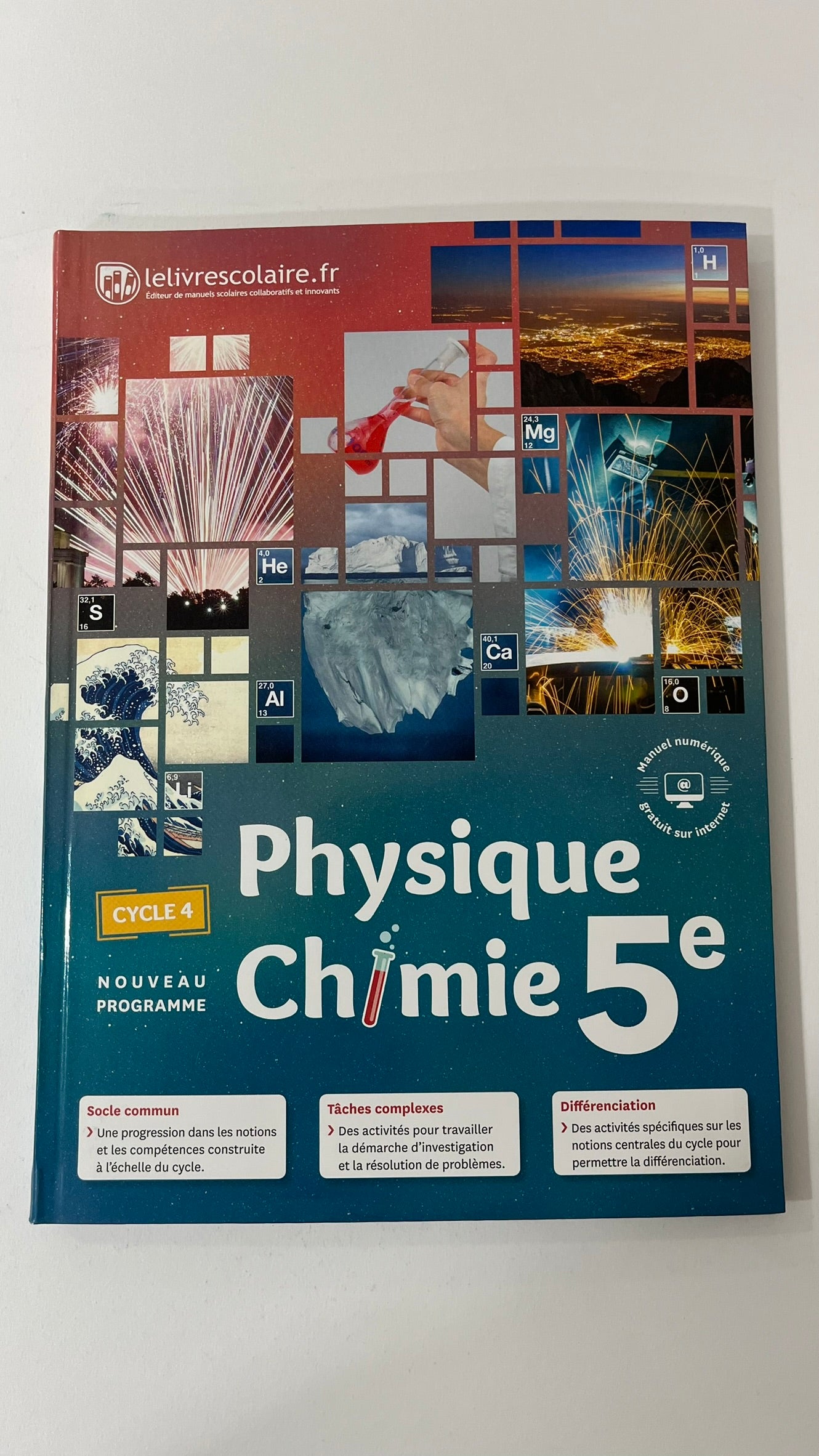 PHYSIQUE-CHIMIE 5E, EDITION 2017